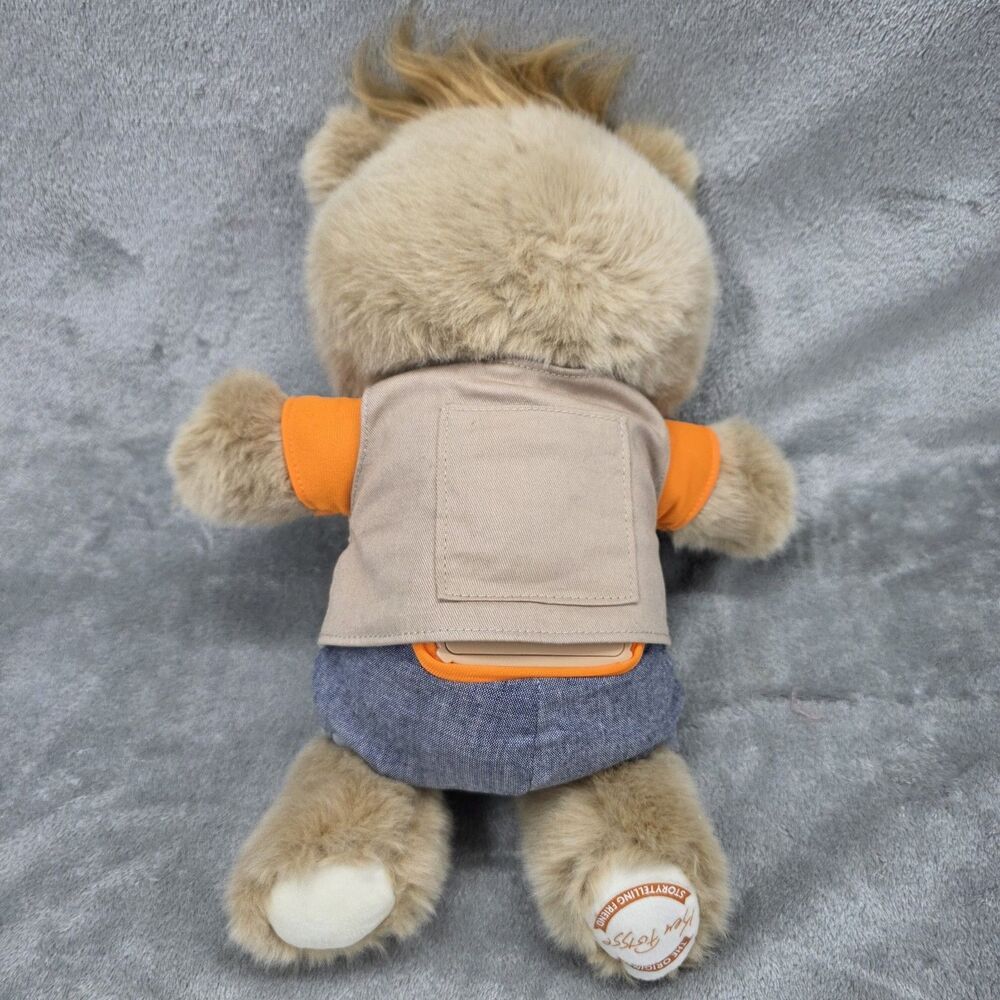 Teddy Ruxpin Plush Animated Story Telling Bear 2017 Interactive LCD 15" Works - Picture 3 of 9